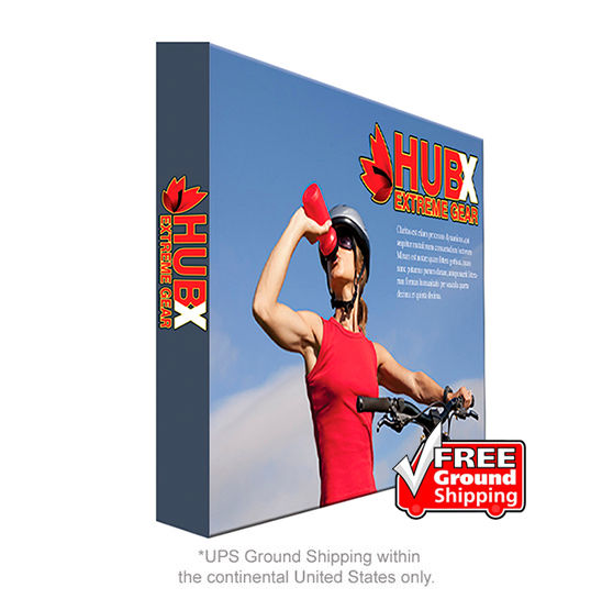 10 x 7.5 ft. RPL Fabric Pop Up Display Straight With Endcaps