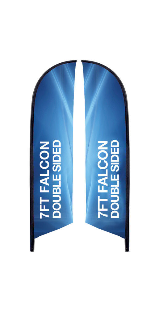 7 Ft. XSmall Falcon Flag - Double-Sided Graphic Only