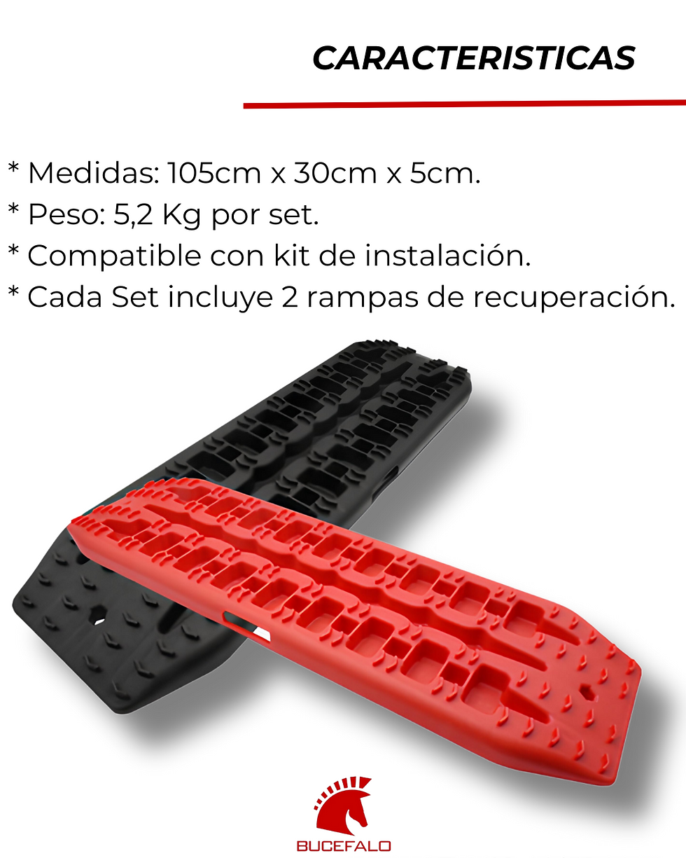 Miniatura: Rampas de Tracción Pro-Traction | Rescate Extremo en Barro, Arena y Nieve |