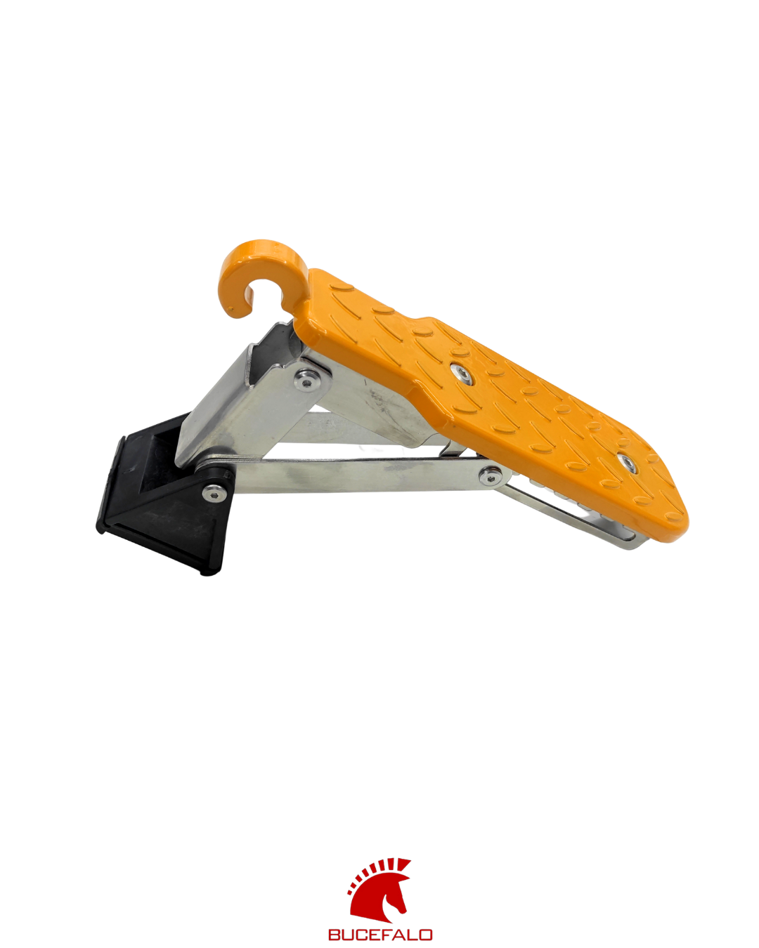 Escalón Plegable Bucefalo | Pedal de Acceso Rápido al Techo, Rack y Carpa