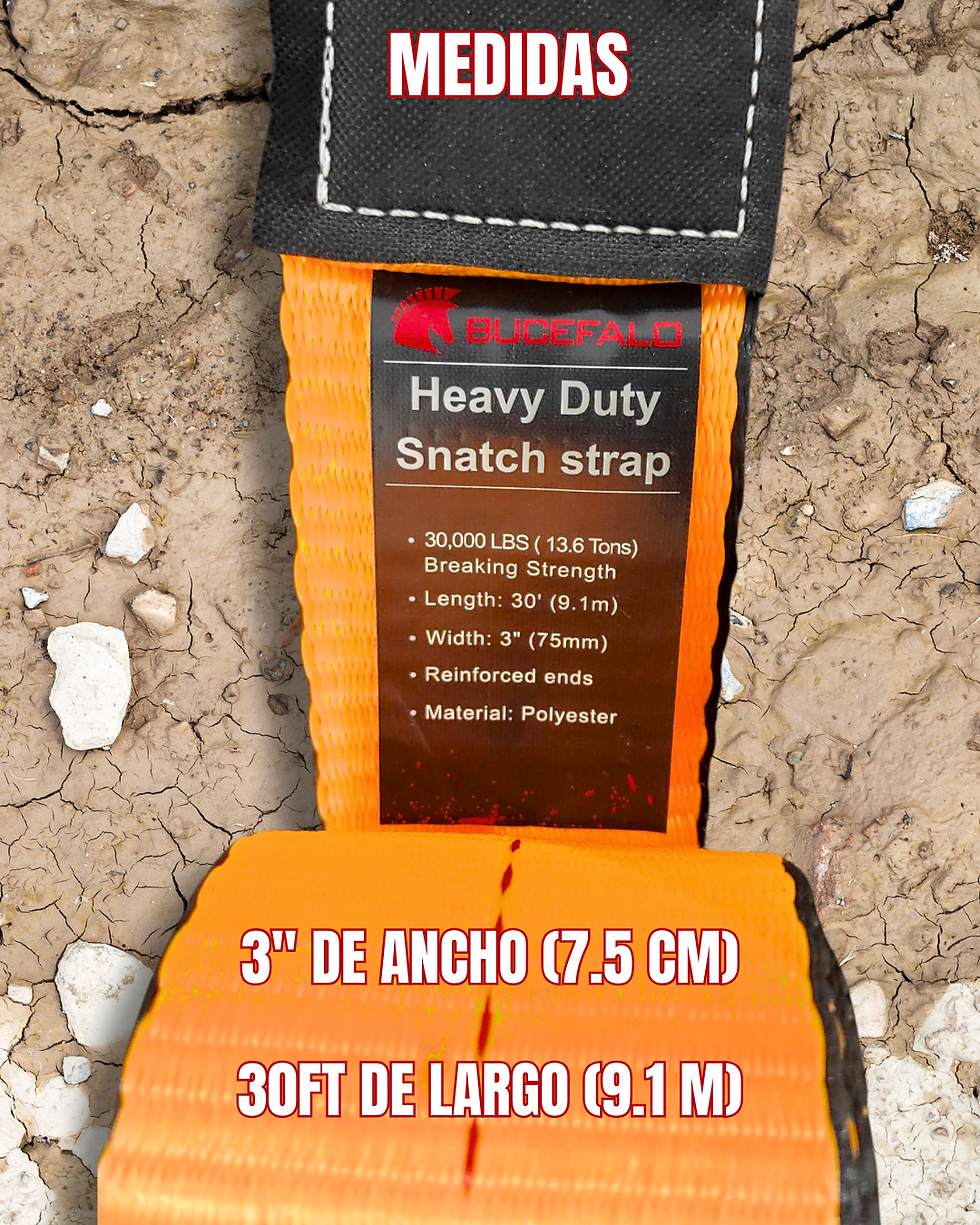 Miniatura: Correa de remolque Heavy-Duty | Resistencia Industrial