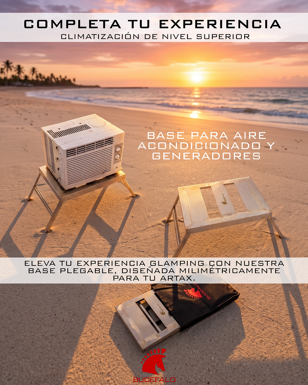 Miniatura: Carpa de Acampar ARTAX 2da Gen 4 Personas con Acceso a Aire Acondicionado