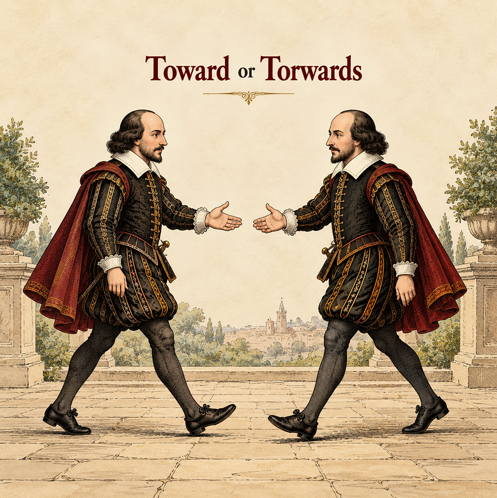 Is it 'Toward' or 'Towards'?