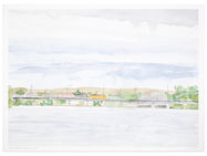 missouri river watercolor painting