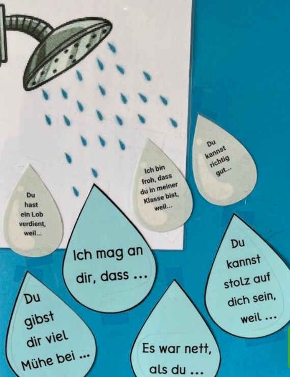 Die "warme Dusche" aus der 2a.