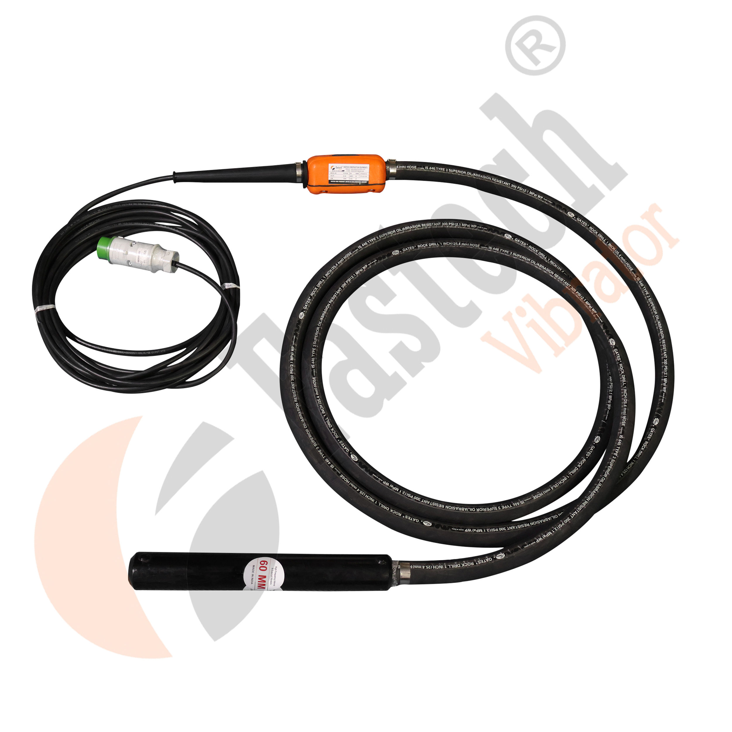 needle vibrator, concrete vibrator, internal vibrator