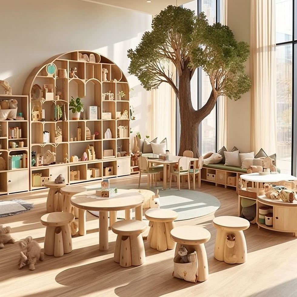Montessori sınıf örneği