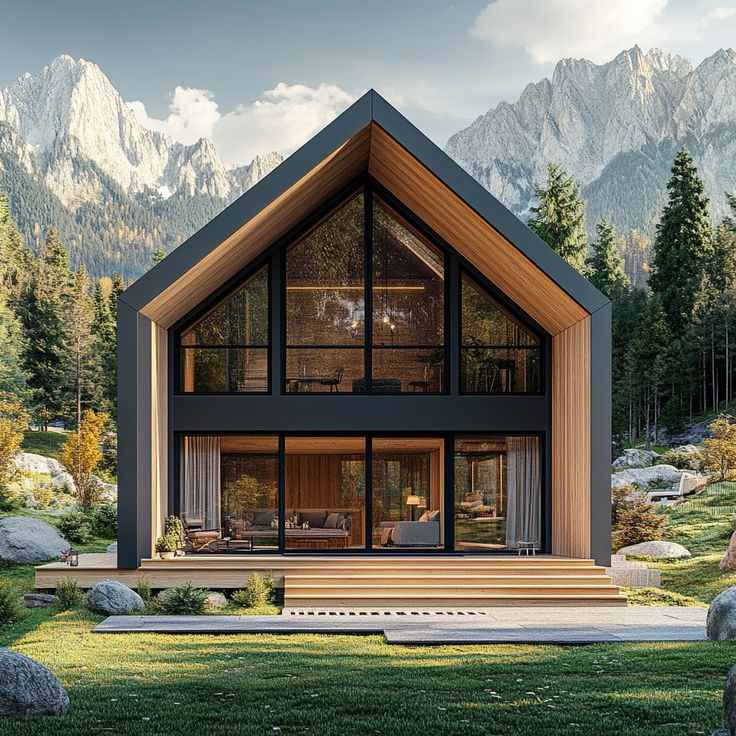Modern bungalov tasarımı