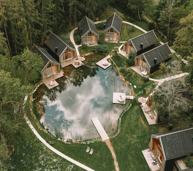 Bungalov Tatil Köyü Tasarımı Örneği