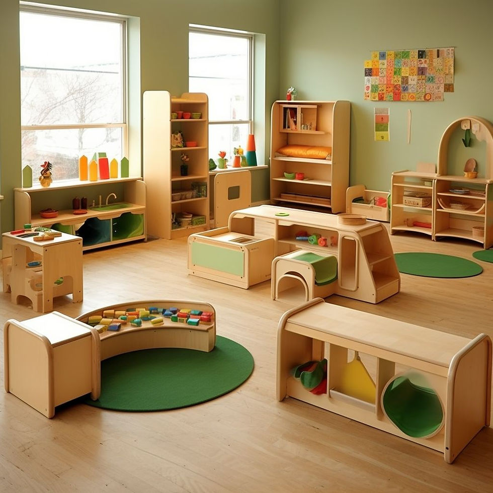 Montessori bir sınıf düzeni