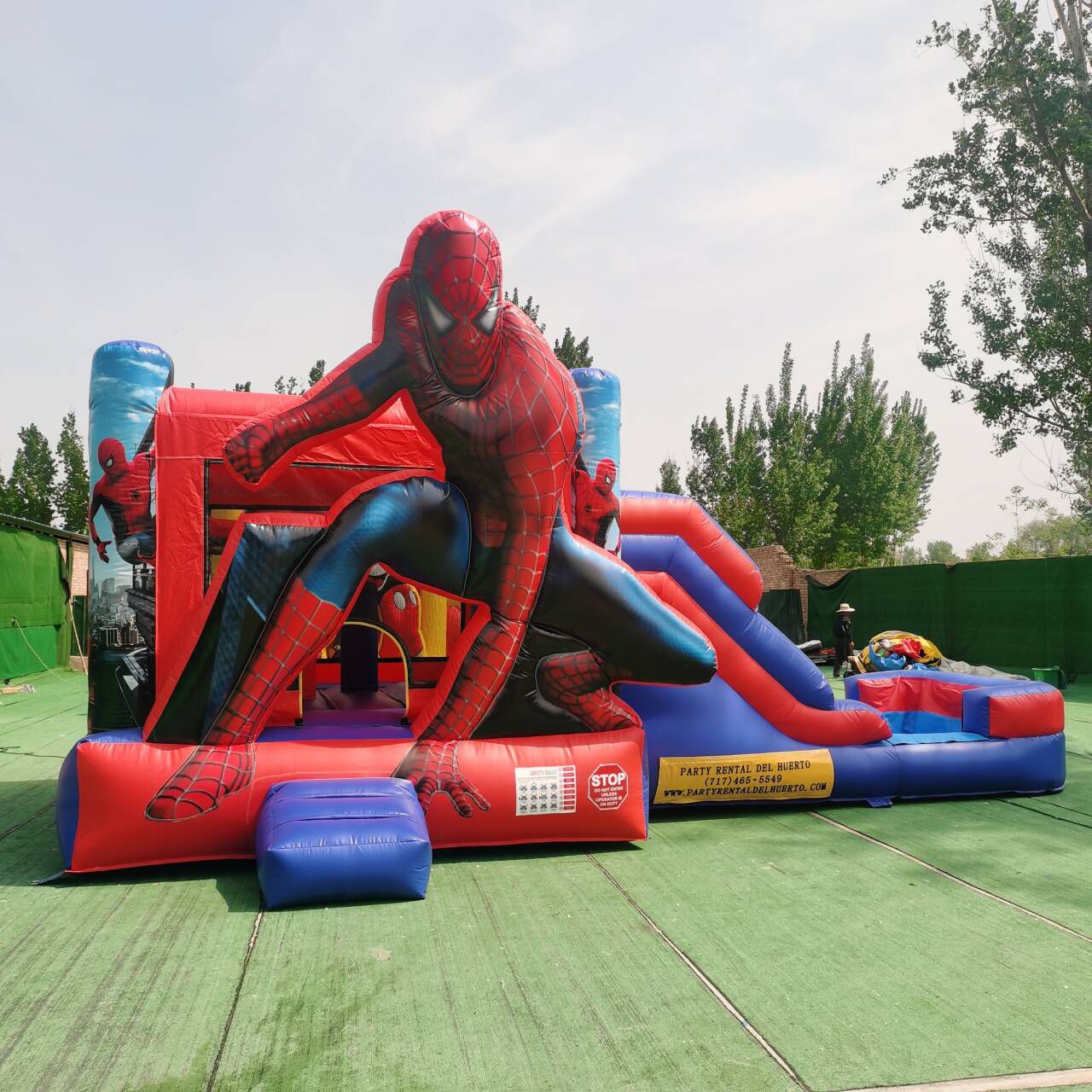Spiderman Water Slide & Pool RF-42