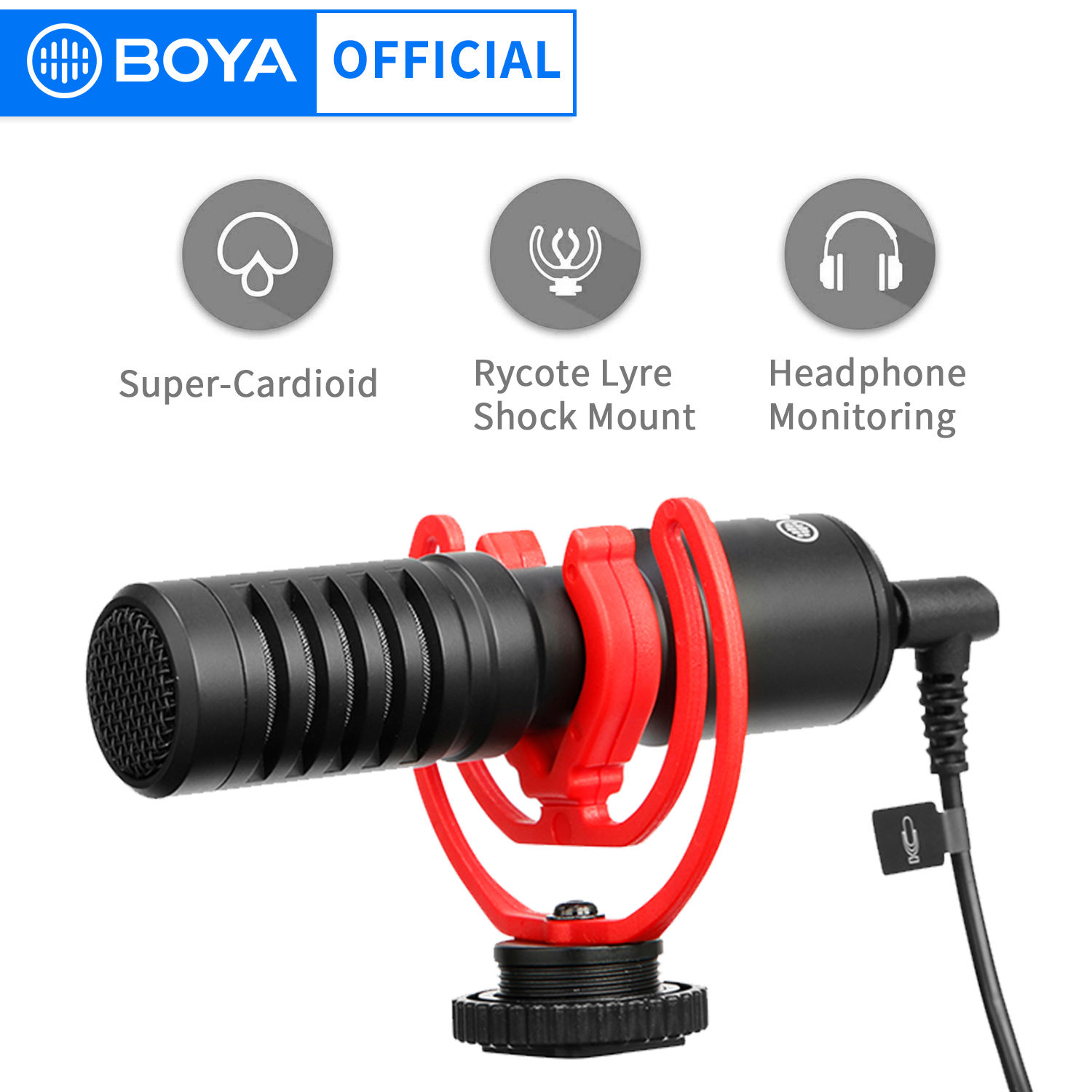 Professional Mini Condenser Microphone for PC & iPhone