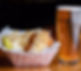 Beer and hot dog