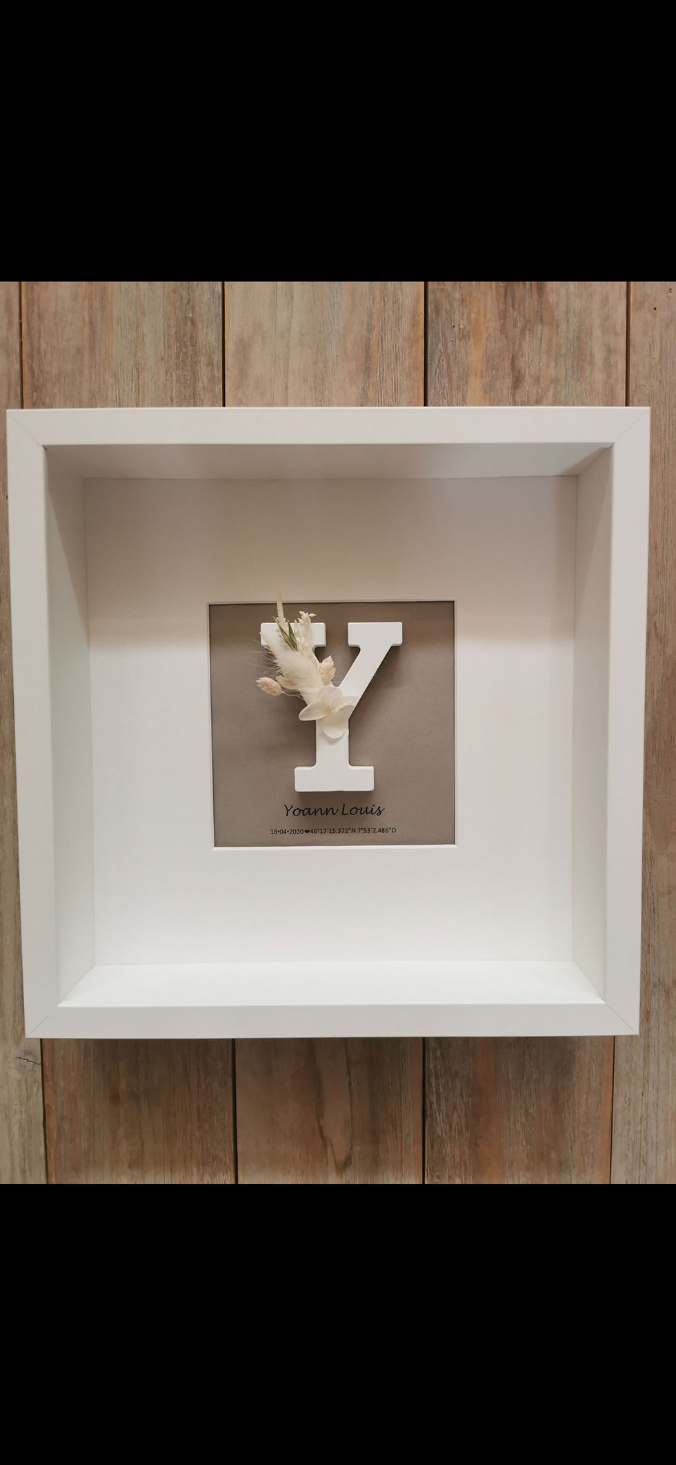 Miniaturbild: Personalisierter 3D Erinnerungsrahmen