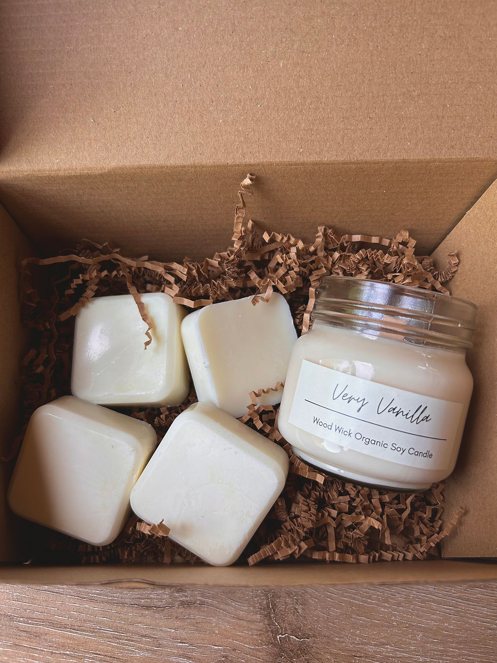 1 - 2 oz Hand Poured Organic Soy Wax Melts