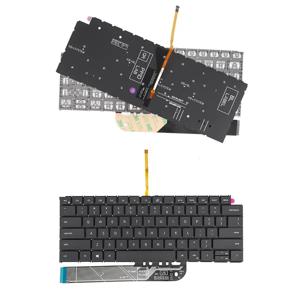 Miniatura: Teclado de laptop americano para Dell Vostro 5310 5320 5410 5415 P143G Latitude