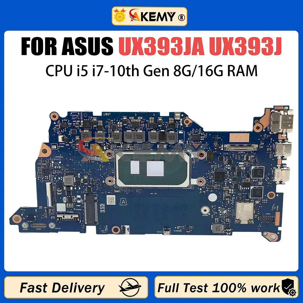 Placa-mãe para ASUS ZenBook S UX3000J UX393J UX393JA UX3000JA UX3000J​ UX393JA