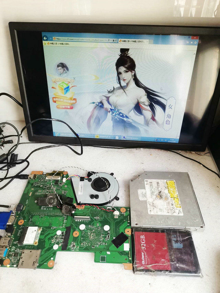 X451CA Mainboard REV2.1 For ASUS X451C F451 F451C X451CA Laptop Motherboard 1007