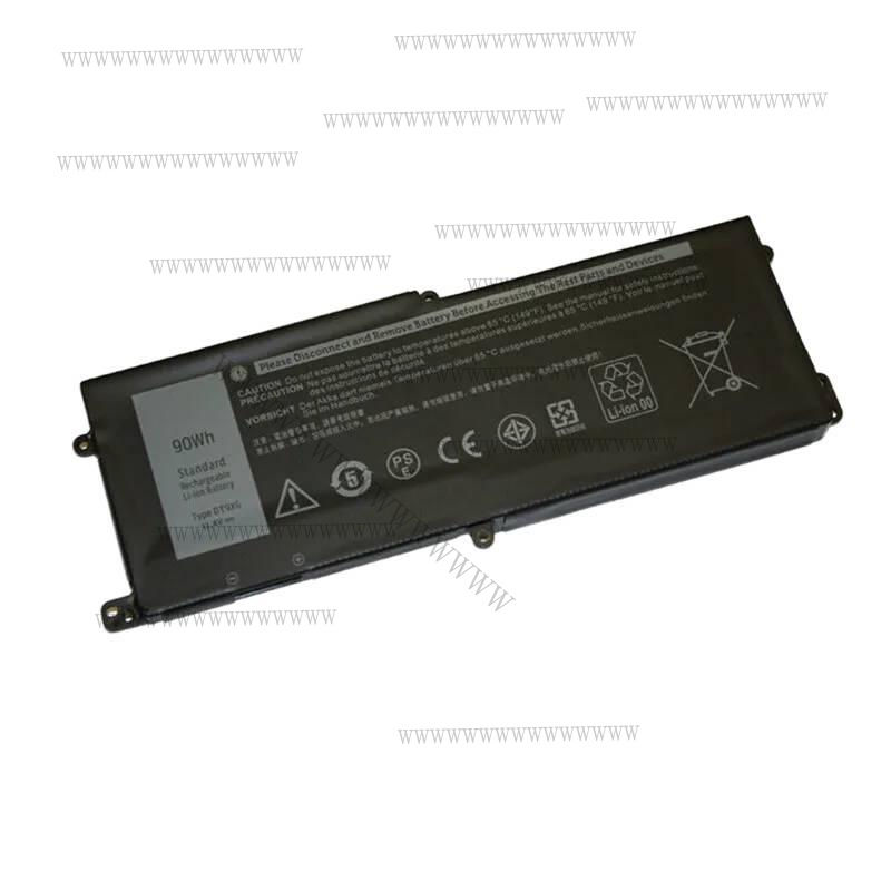 Bateria de laptop dt9xg 11.4v 90wh para DELL Alienware AREA