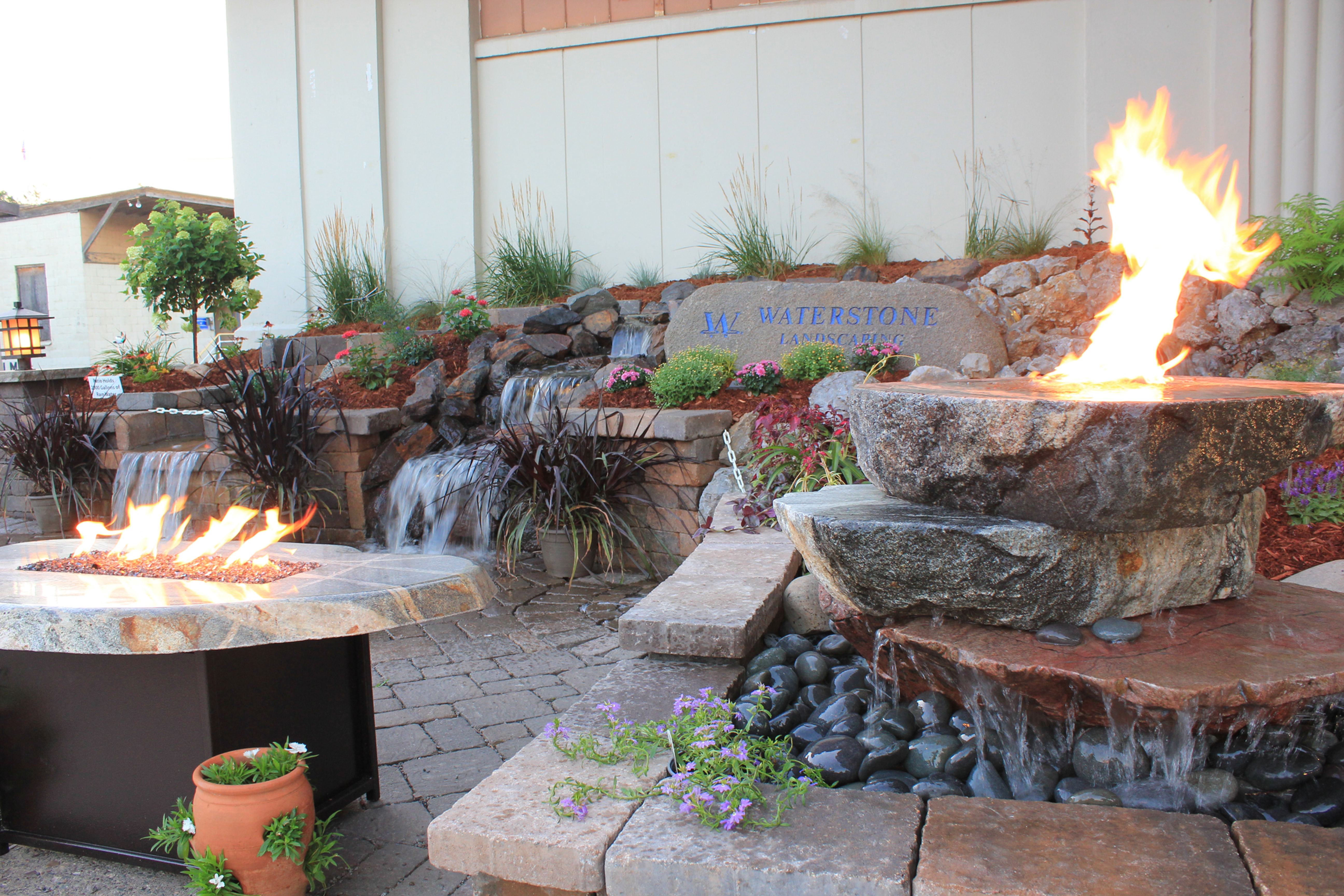 State Fair Fire Fountain-SOLD