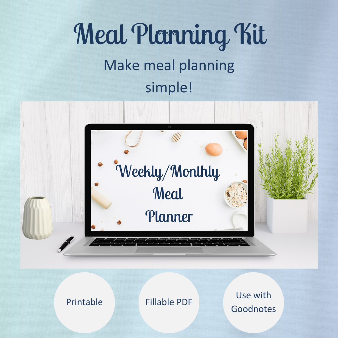 Meal Planning Template Kit