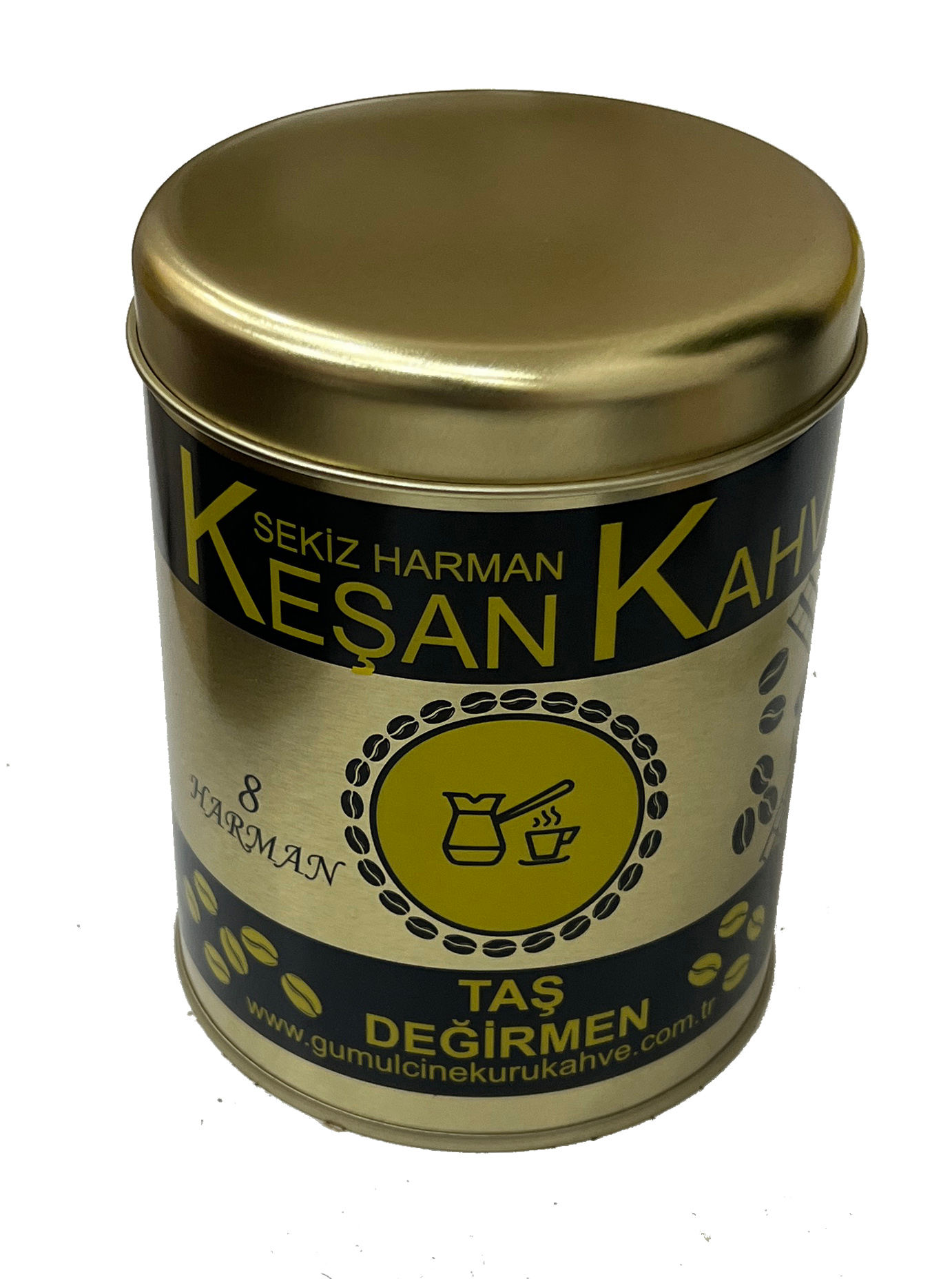 Sekiz Harman Keşan Kahvesi 200 gr Teneke Kutu