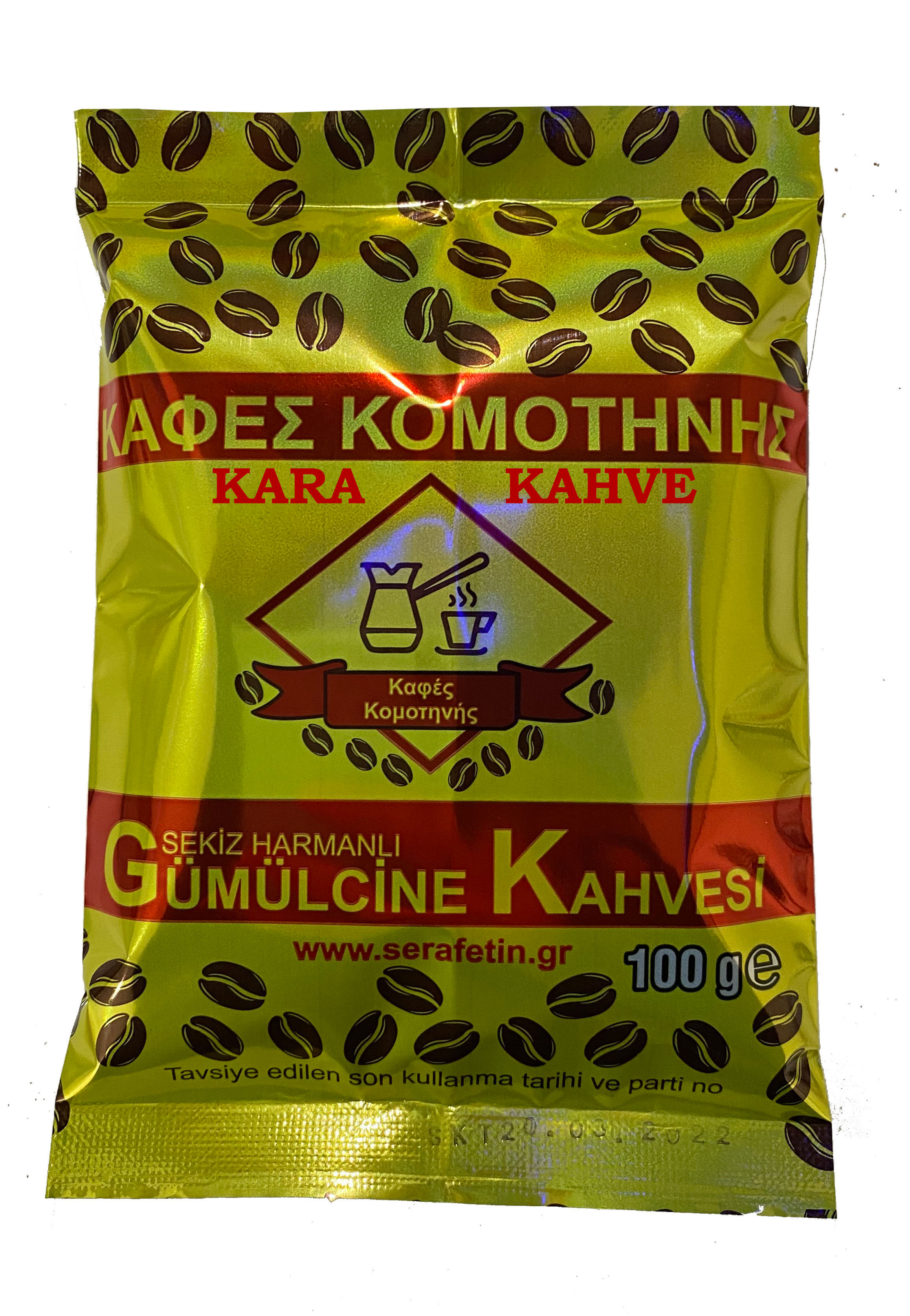 Kafes Komotinis Domruköy Kara Kahve 100gr