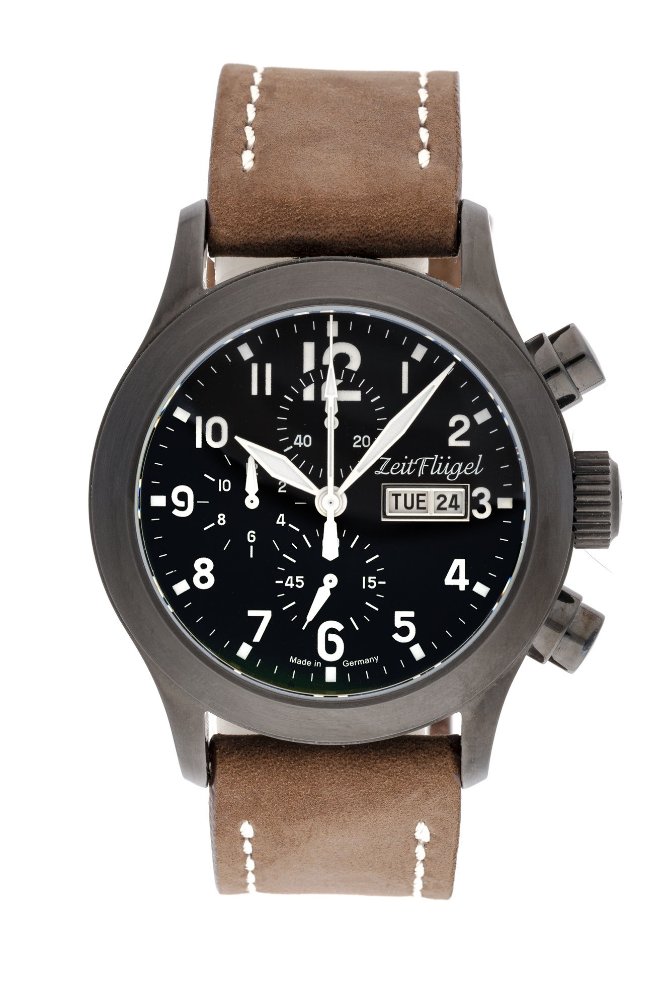 Flieger II Modell 12 Quarz Chrono