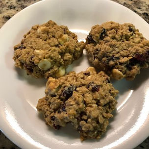 Oatmeal Cranberry Walnut Cookies