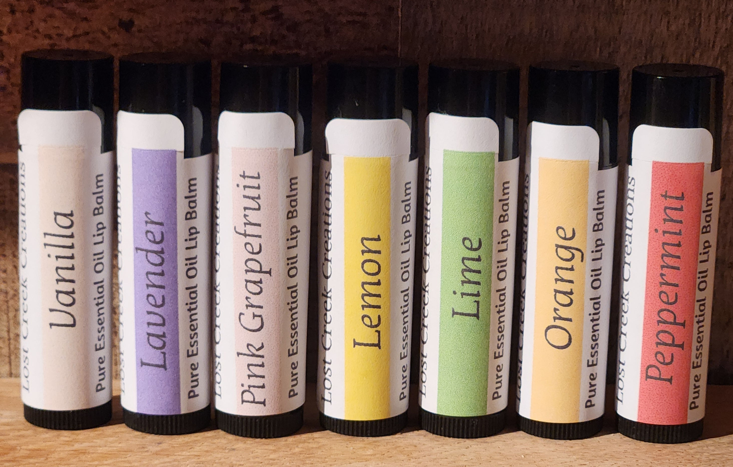 Essential Oil Lip Balm