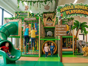 detské indoor hriste reatek v téme džungle