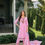 Thumbnail: Pink Pure Cotton Embroidery Suit