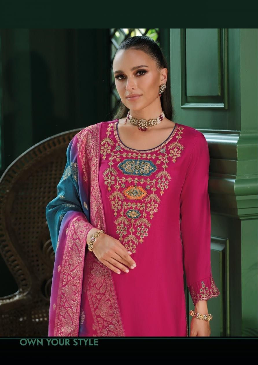 Thumbnail: Red Fancy Viscose Suit
