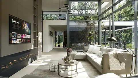 3D-Interieurvisualisatie-Villa-woonkamer