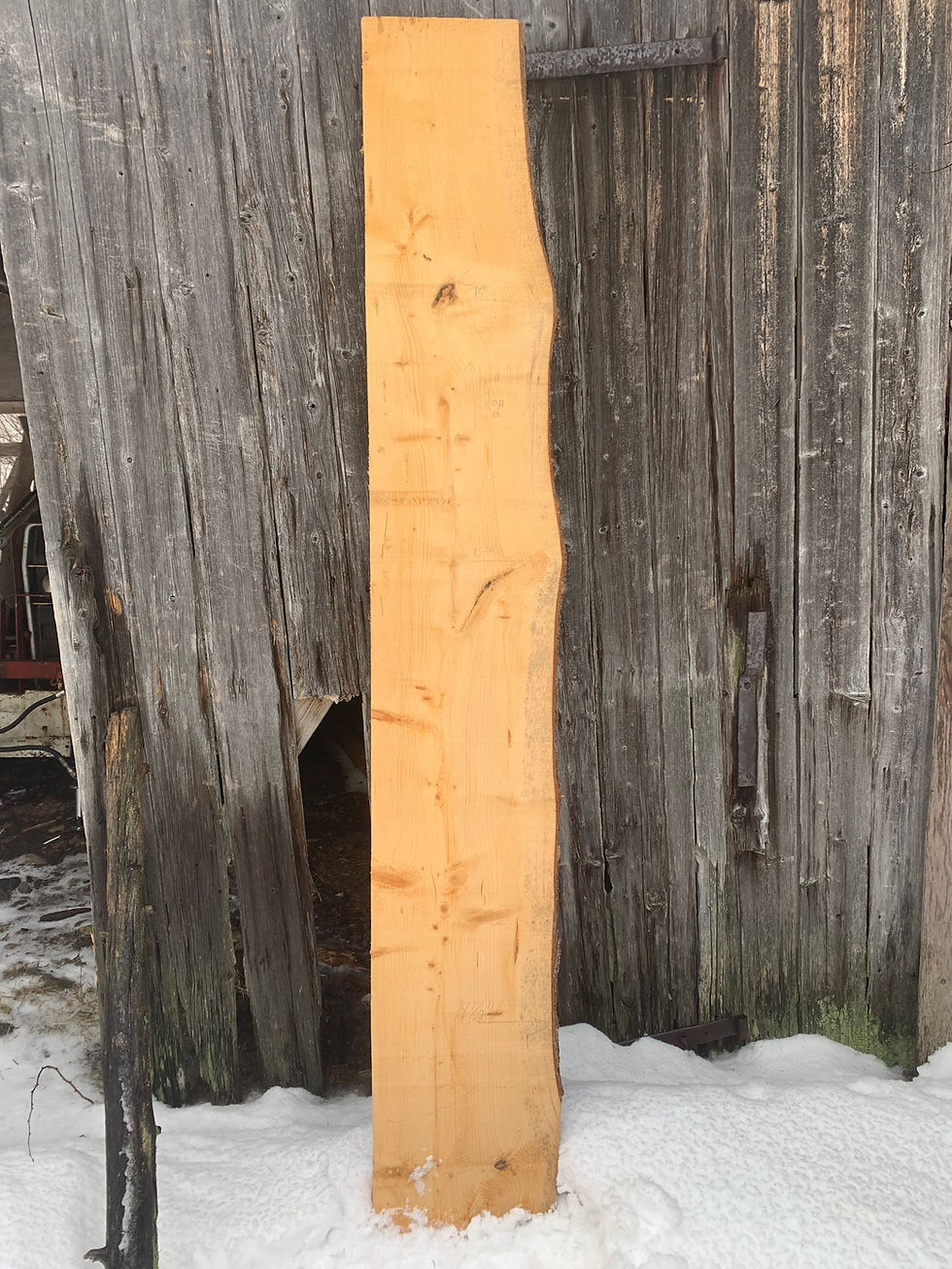 Pièce d’épinette blanche modèle A