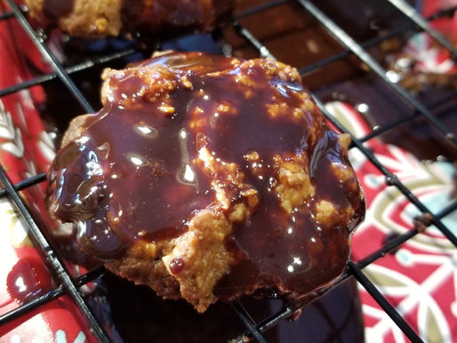 Peanut Butter Chocolate Drop Cookies - Made with honey and no eggs!