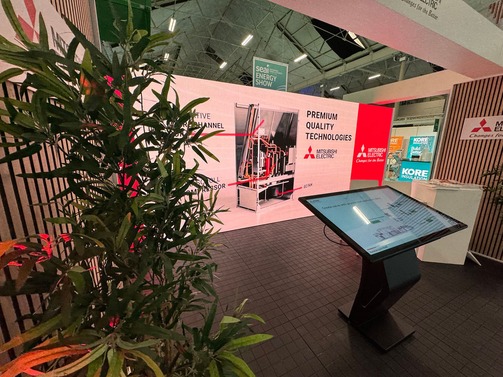 Mitsubishi Electric LED Exhibition Stand - SEAI Show
