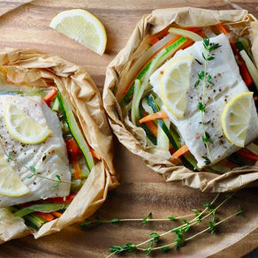 White Fish en Papillote