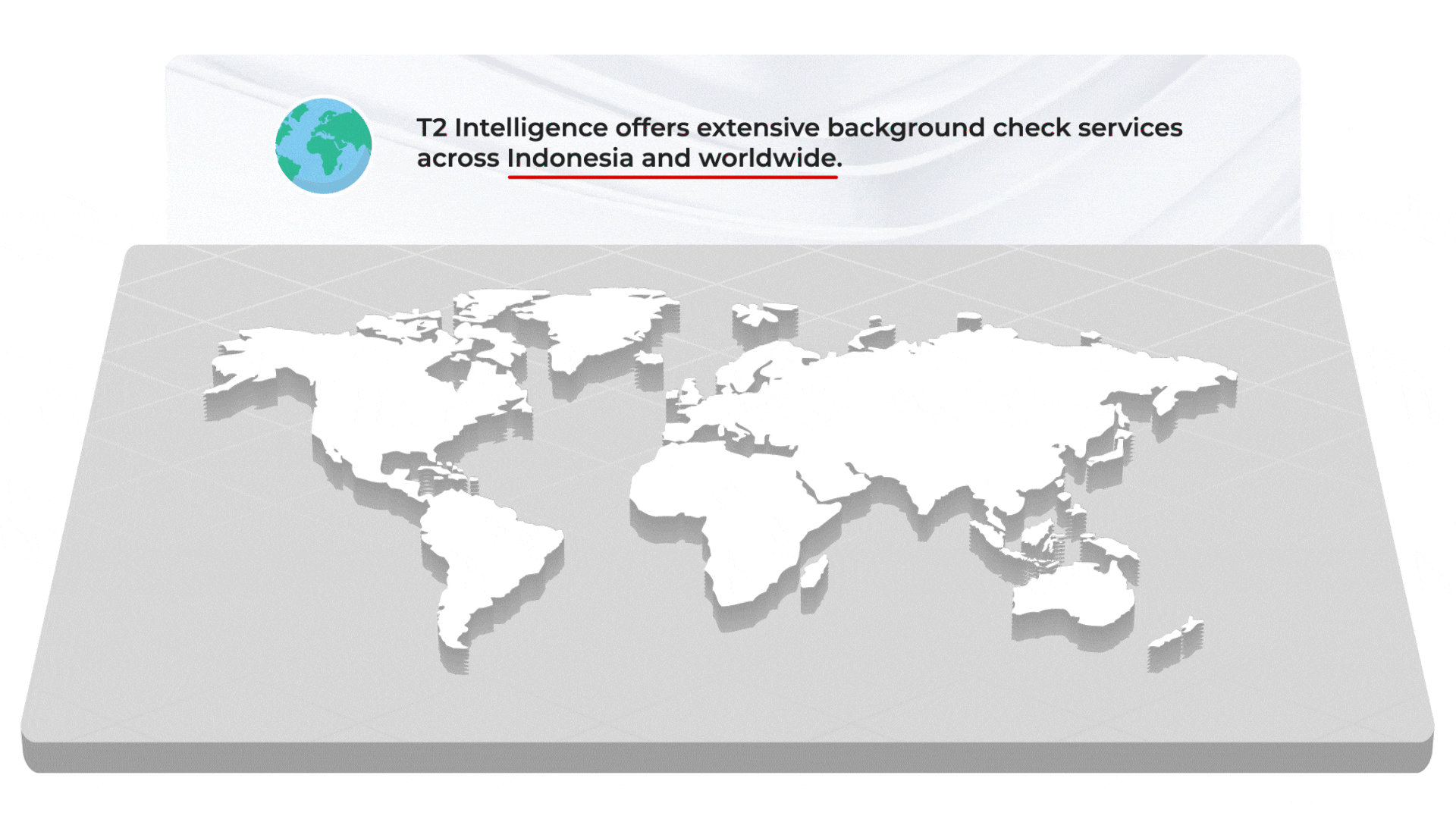 T2 Intelligence Indonesia Nation Wide Coverage
