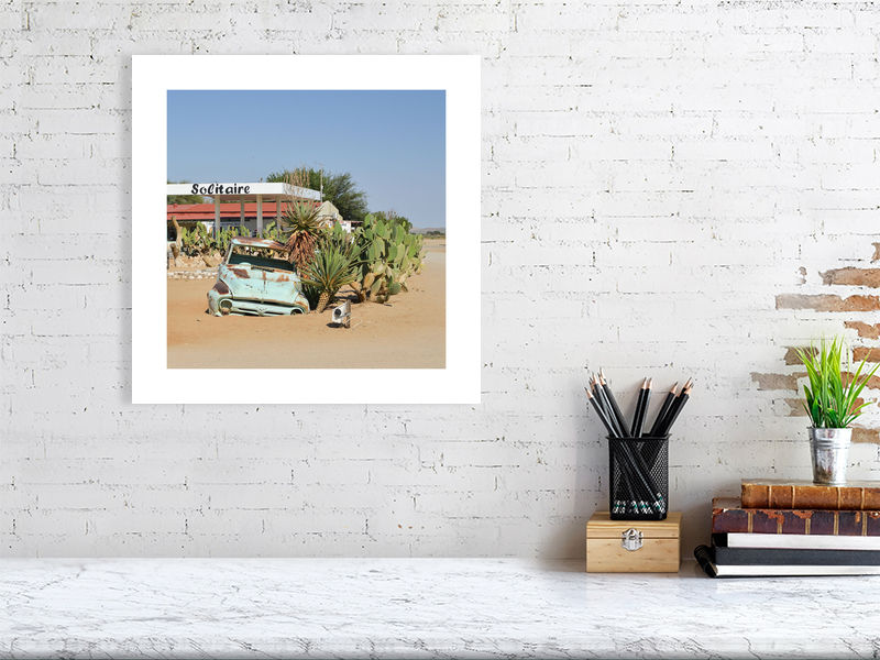 Thumbnail: middle of nowhere (open collection - white border print) · Namibia · 2017