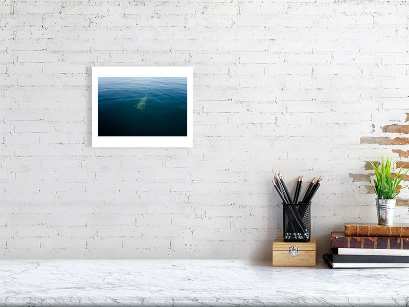 Thumbnail: sea in me (open collection - white border print) · Samos / Greece · 2021