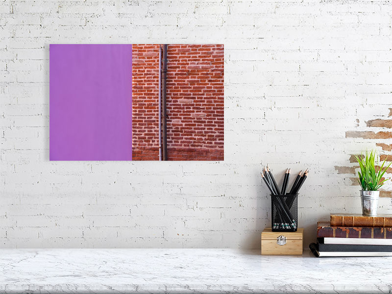 Thumbnail: purple & brick (open collection - borderless print) · Venice / Italy · 2021