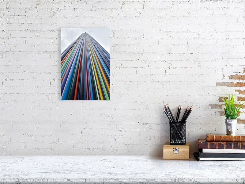 Thumbnail: vertical rainbow (open collection print) · Paris / France · 2022