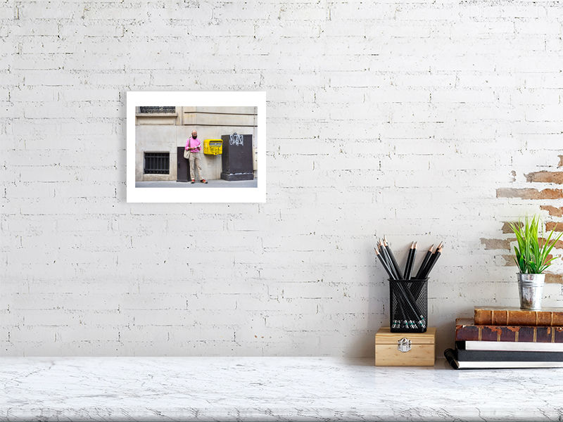 Thumbnail: reading corner (open collection - white border print) · Paris / France · 2022