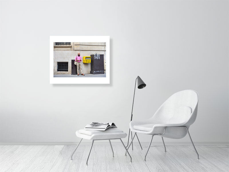 Thumbnail: reading corner (open collection - white border print) · Paris / France · 2022