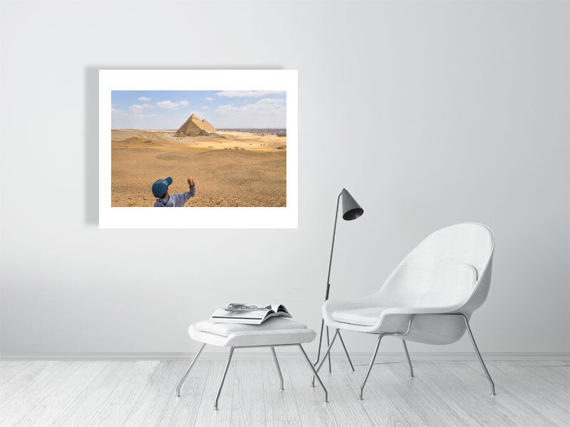 Thumbnail: a shot 4,500 years in the making (open collection print) · Giza / Egypt · 2023