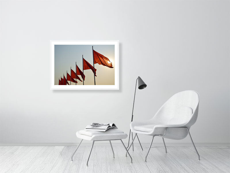 Thumbnail: crimson reminder (open collection - framed print) · Beijing / China · 2016