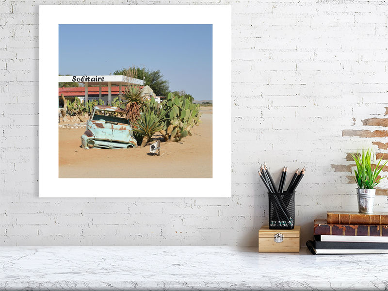 Thumbnail: middle of nowhere (open collection - white border print) · Namibia · 2017