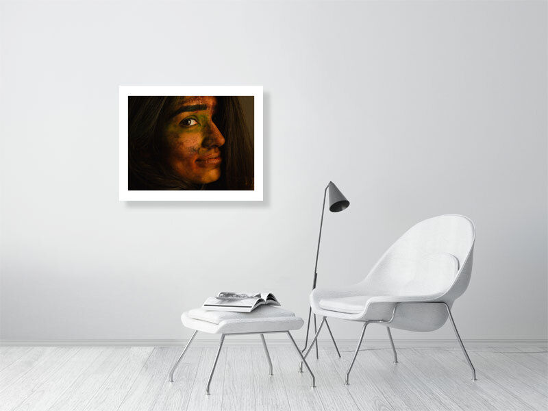 Thumbnail: holi face (open collection - white border print) · Montreal / Canada · 2016