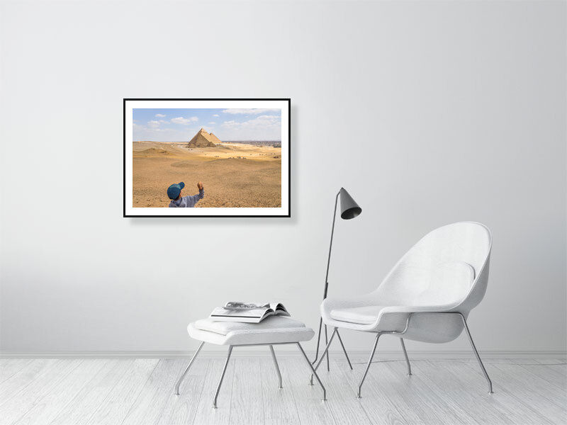 Thumbnail: a shot 4,500 years in the making (open collection print) · Giza / Egypt · 2023